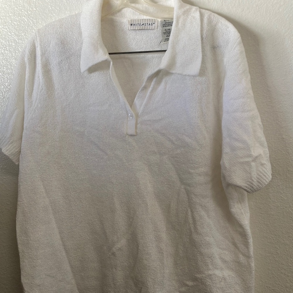 FINAL MARKDOWN White stag boucle top xl